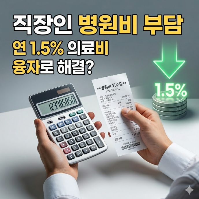  직장인 병원비 부담 해결! 연 1.5% 생활안정자금 의료비 융자 신청 방법