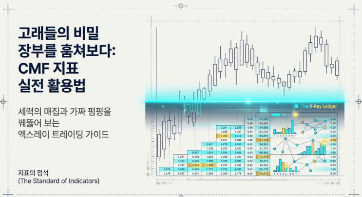  [CMF지표]고래들의 비밀 장부를 훔쳐보다: 세력의 매집을 찾아내는 CMF 지표 활용법