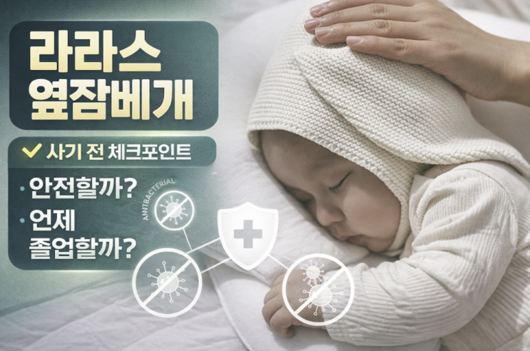  라라스 옆잠베개, 사기 전 꼭 볼 장단점·졸업시기·세탁 포인트
