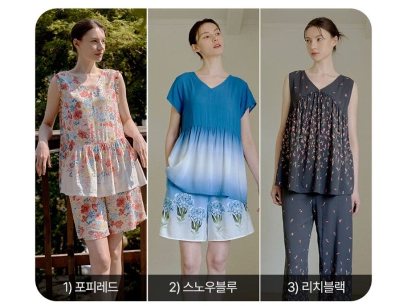 늘 사고싶던 라페어 라운지 웨어, 오늘은 주문!! 라페어 산토리니 여성 인견 라운지 웨어 3종 ....