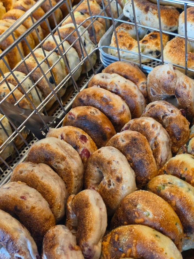 [코끼리베이글]존맛커피 비밀 알아냈다..(아니아메리카노에 설탕이 왠말이냐)/시식.런치세트....