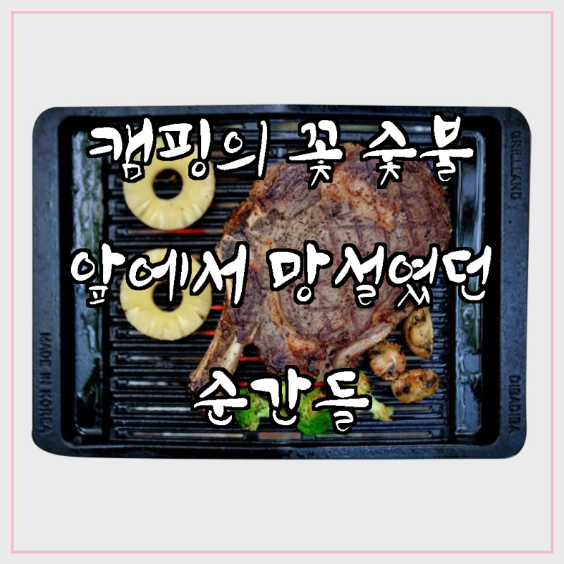 그릴랜드 디바디바 아이언 숯불그릴