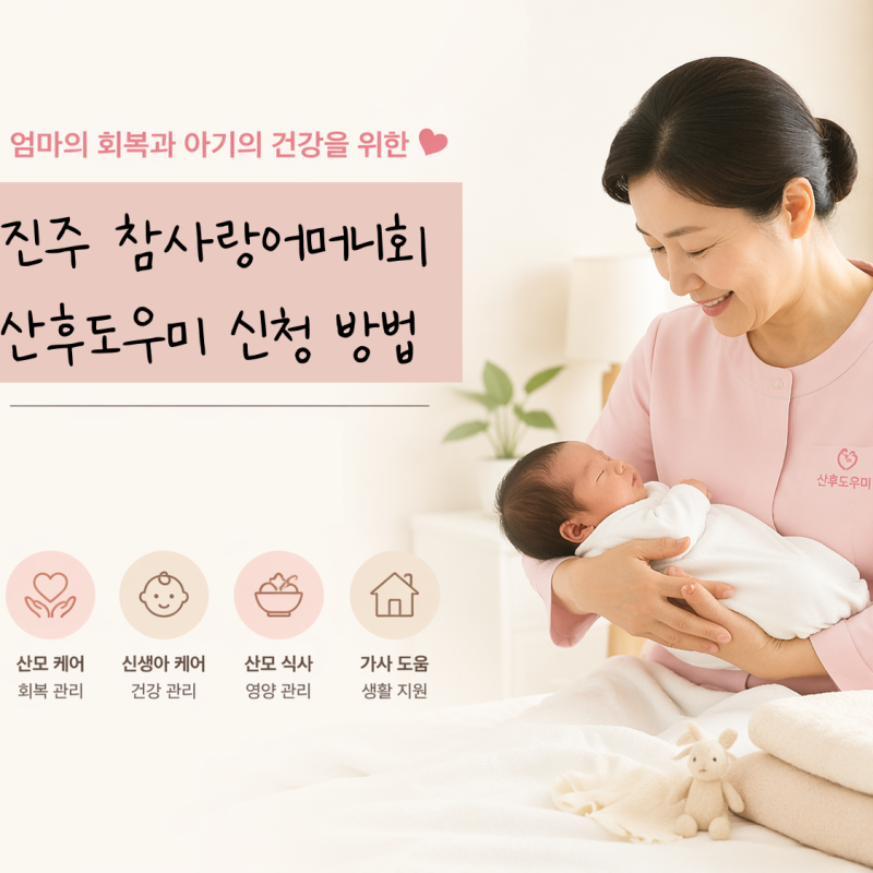 진주 참사랑어머니회 산후도우미 예약 후기