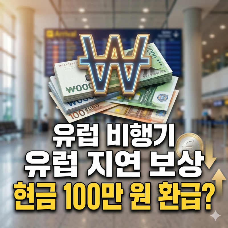 유럽 비행기 지연 결항 보상 EU261 완벽정리 : 대한항공, 해외항공사 100만 원 환급
