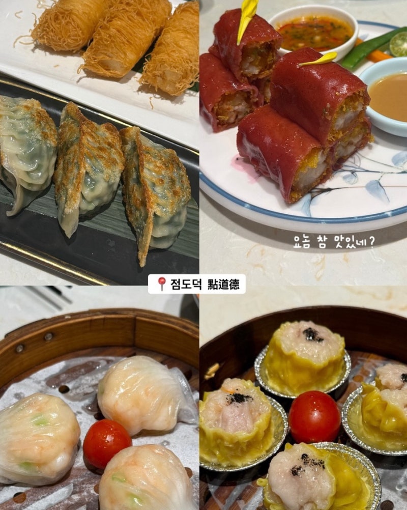 상하이 정대광장 홍미창펀 딤섬 맛집 점도덕, 와이탄 야경구경!
