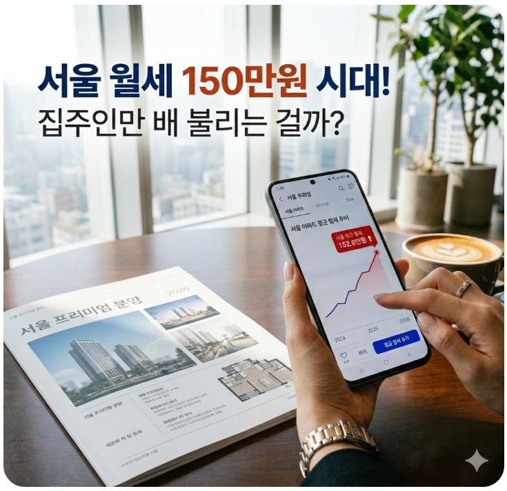  서울 월세 150만 원 시대 정말 집주인만 배 불리는 걸까?