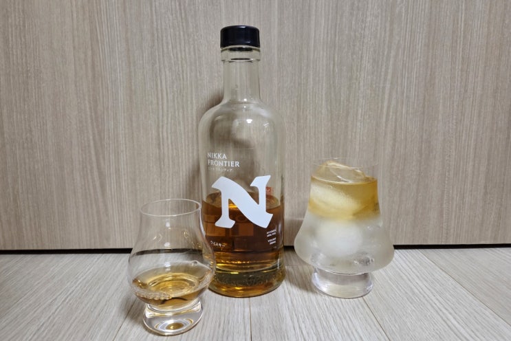  cu편의점 위스키 닛카 프론티어 플로트 하이볼 가성비 위스키