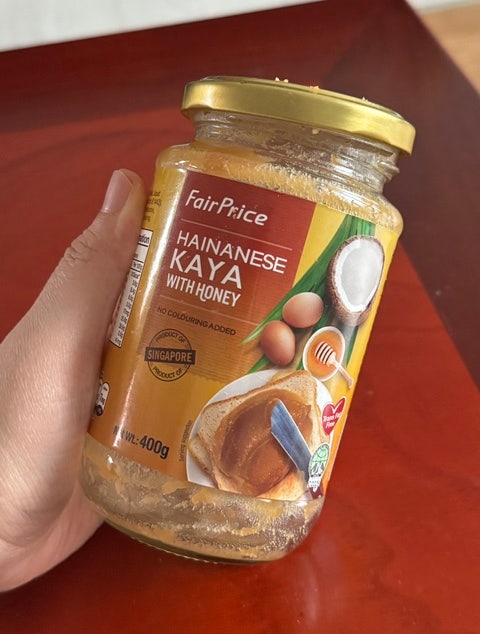 싱가포르 페어프라이스 하이난이즈 카야잼 추천 Hainanese Kaya with Honey