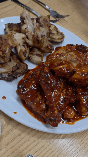 용산 효창공원 숨은 맛집 원조 숯불통닭 바베큐