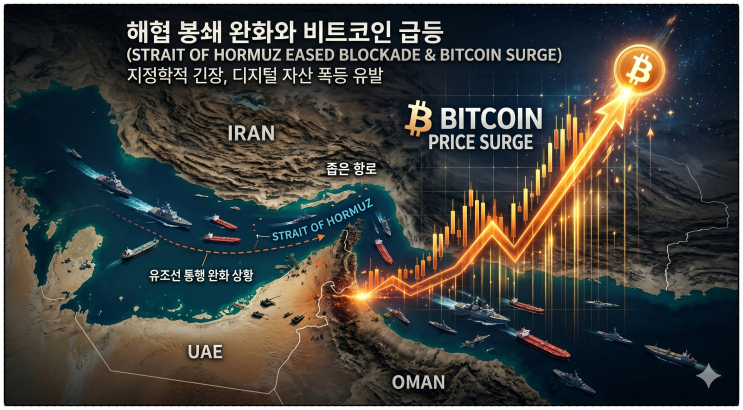  2026년 4월 18일, 트럼프-이란 휴전 및 호르무즈 해협 전면 개방 총정리 (국제 유가 하락 및 비트코인 급등)
