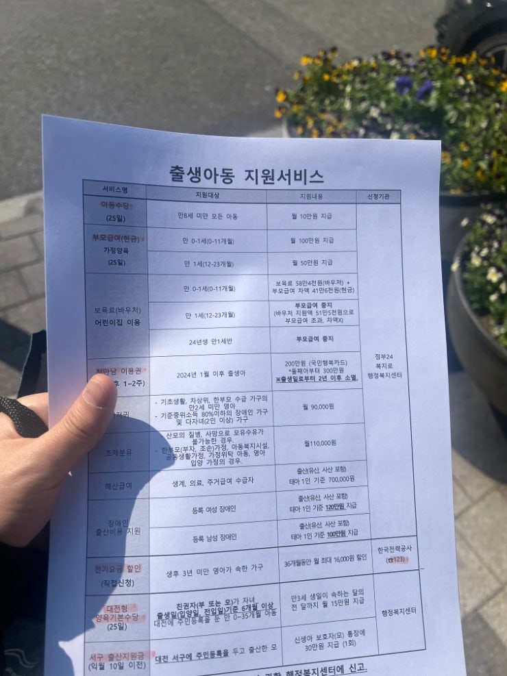 신생아 지원금2026년 기준부모급여+아동수당*대전서구 신청하기:태어나자마자 부자!! ep.2