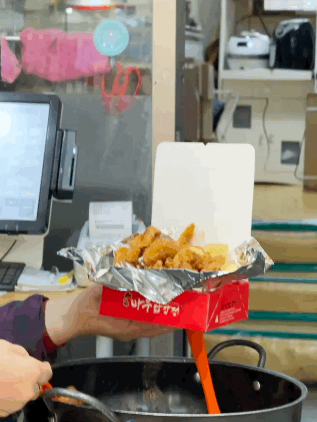  자양전통시장 맛집 바우닭강정 : 뚝섬한강공원 피크닉 필수 코스 가성비 폭발 닭강정 내돈내산 포장 후기