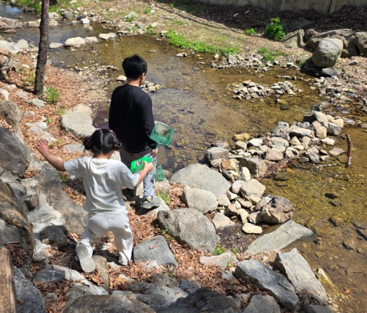  남한산성 계곡 식당 바베큐 캠핑 산성큐