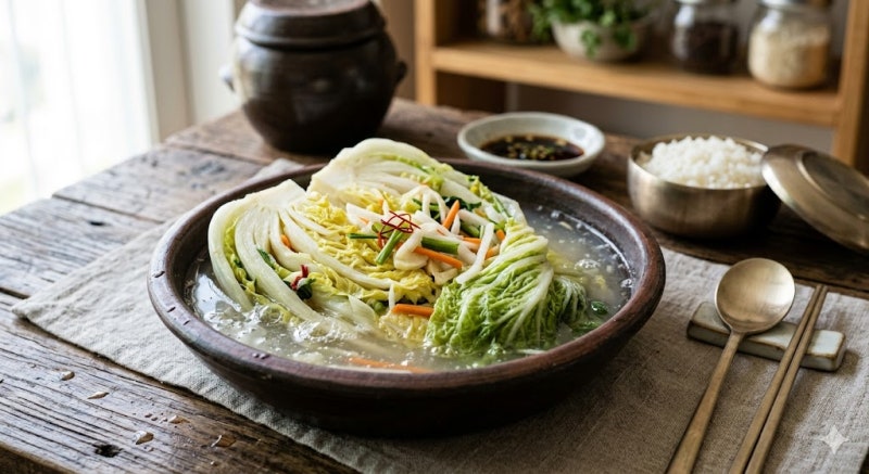 백김치 양념 레시피 아삭 아삭 시원한 국물 맛있게 만드는 방법