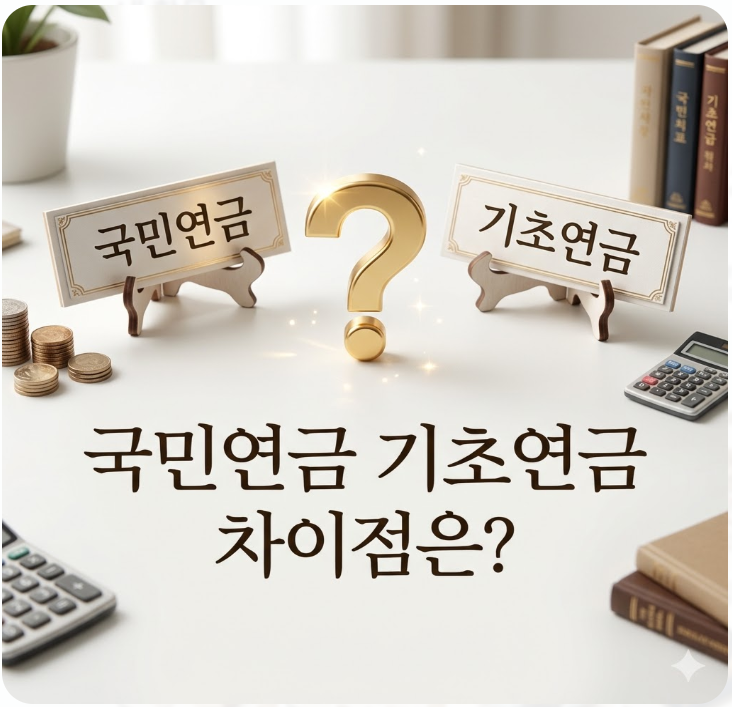  국민연금 기초연금 차이, 2026년 최신 수급 자격과 감액 기준 총정리