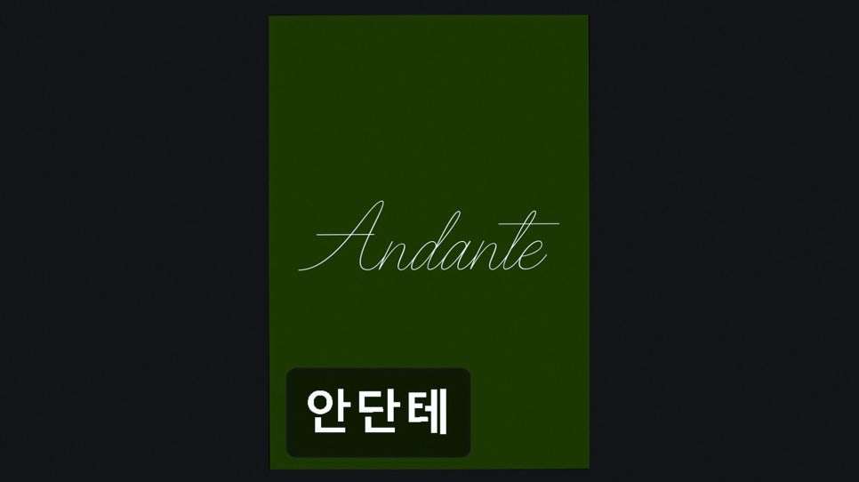 안단테 사진 1