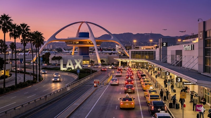 미국 LA 공항(LAX)에서 시내 이동방법 완벽 정리