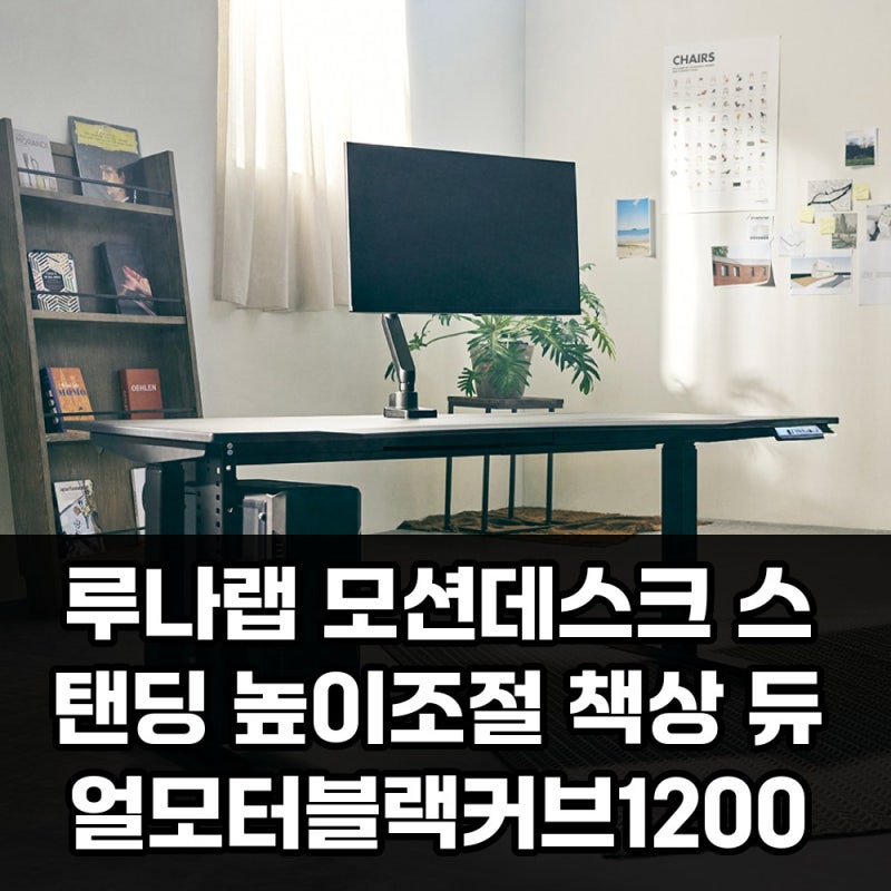 루나랩 모션데스크 듀얼모터1200 설치 후기 에러 없이