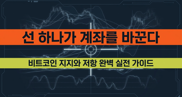  [지지,저항]"선 하나가 계좌를 바꾼다" 비트코인 지지와 저항 완벽 실전 가이드