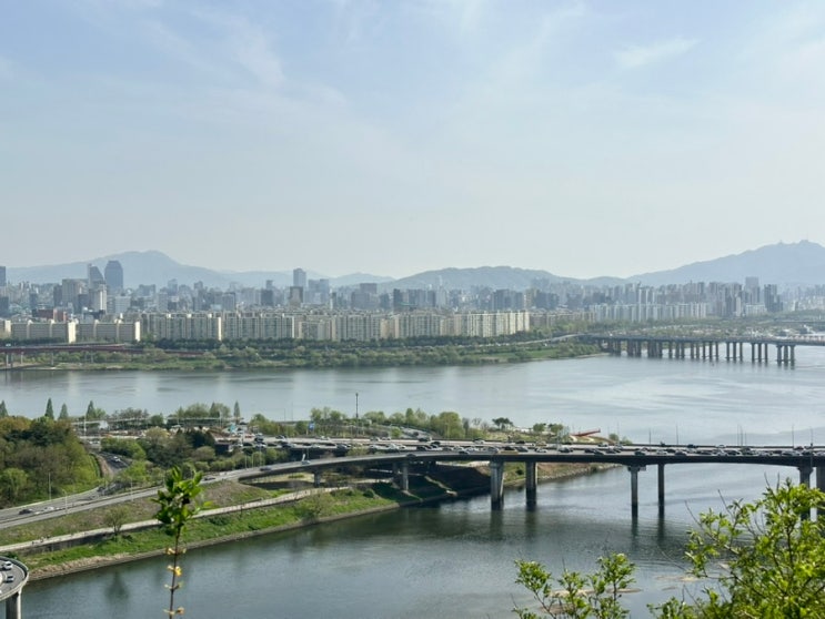  [오운완] 그냥 등산기록 :: 응봉산에 올라 보는 서울 요지들 (압구정 현대, 성수 아크로서울포레스트, 한화갤러리아포리)