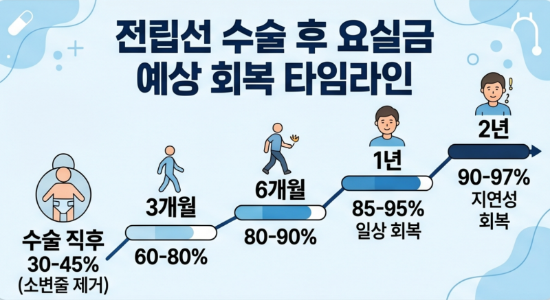 전립선 수술 후 소변이 샌다면? 요실금 회복 기간 및 필수 케겔 운동법 안내 (feat. 더서울비뇨....