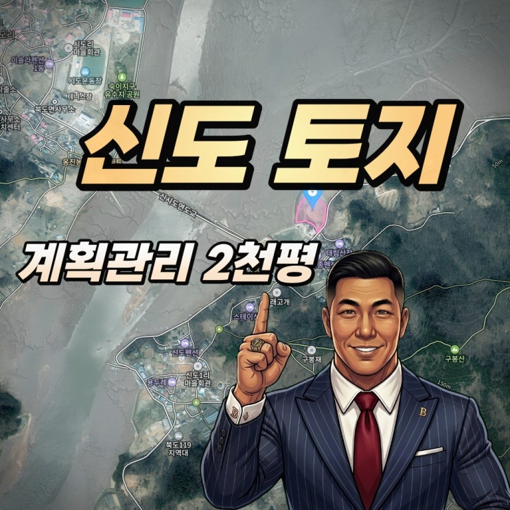  신도 토지 경매 2천평 영종-신도 평화대교 개통 수혜지