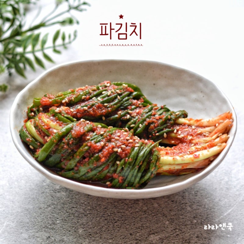 이영자 쪽파김치 레시피 풀 없이 간단하게 만드는 파김치 담그는법