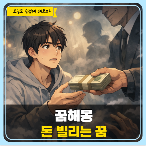 돈 빌리는 꿈해몽 빌린 대상에 따라 달라지는 숨은 의미