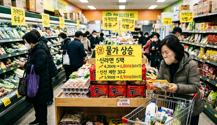  전쟁 여파 시작됐다, 수입 물가 28년 최고 상승