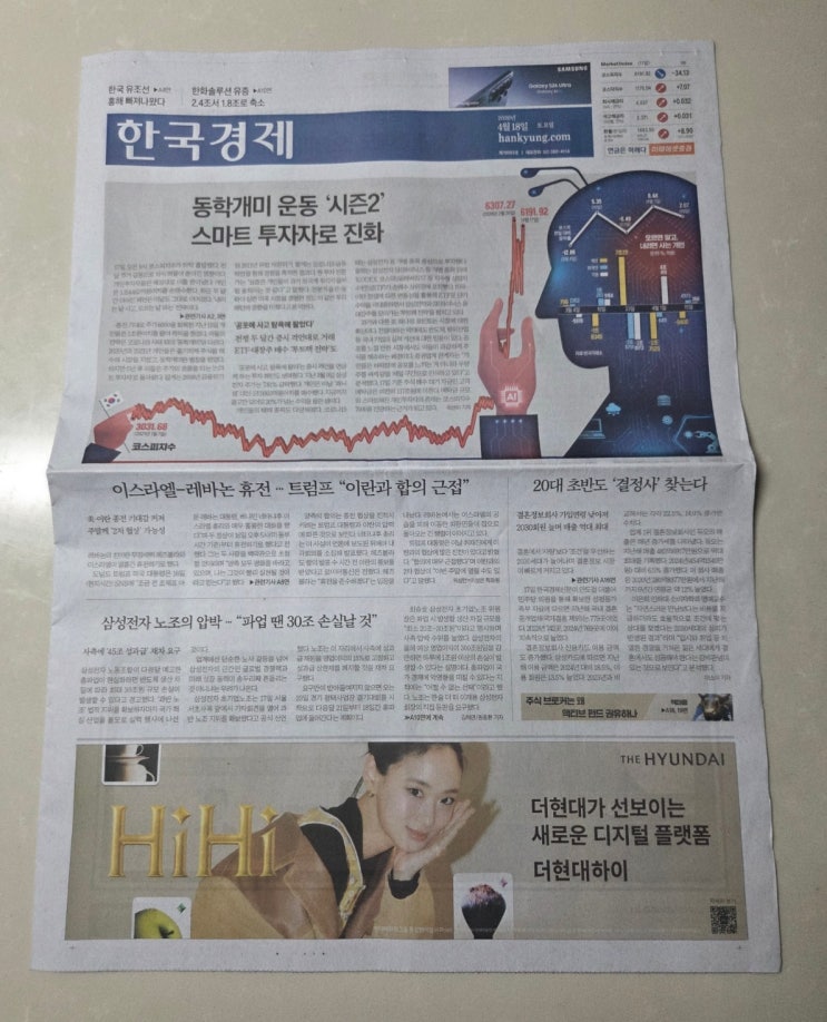 <b>한국경제</b>신문 주요이슈 4월 3주차-투자·육성·지원