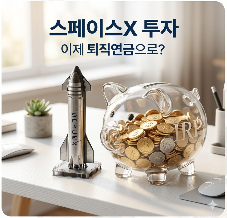  스페이스X 투자, 이제 퇴직연금으로? 우주 산업 밸류체인 ETF 투자법
