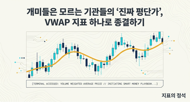  [VWAP지표]개미들은 모르는 기관들의 '진짜 평단가' VWAP 지표 하나로 종결하기