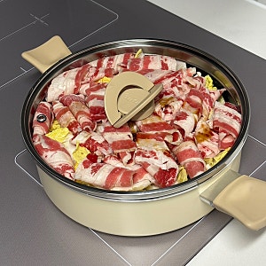 테팔 인덕션 블라썸 베이지 전골냄비 24cm 내돈내산 사용후기