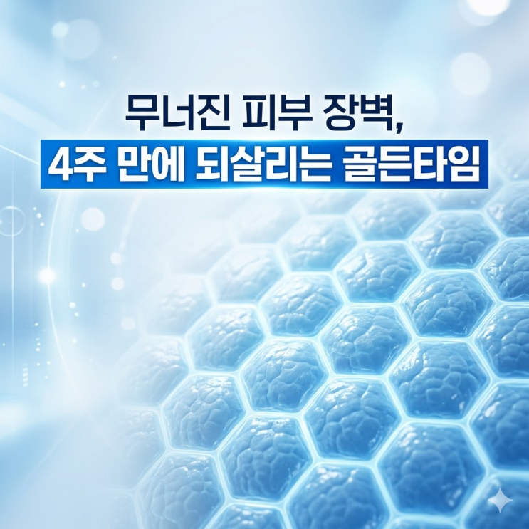  피부 장벽 강화, 무너진 얼굴 되살리는 법? 3천 원으로 시작하는 속건조 탈출 황금 가이드
