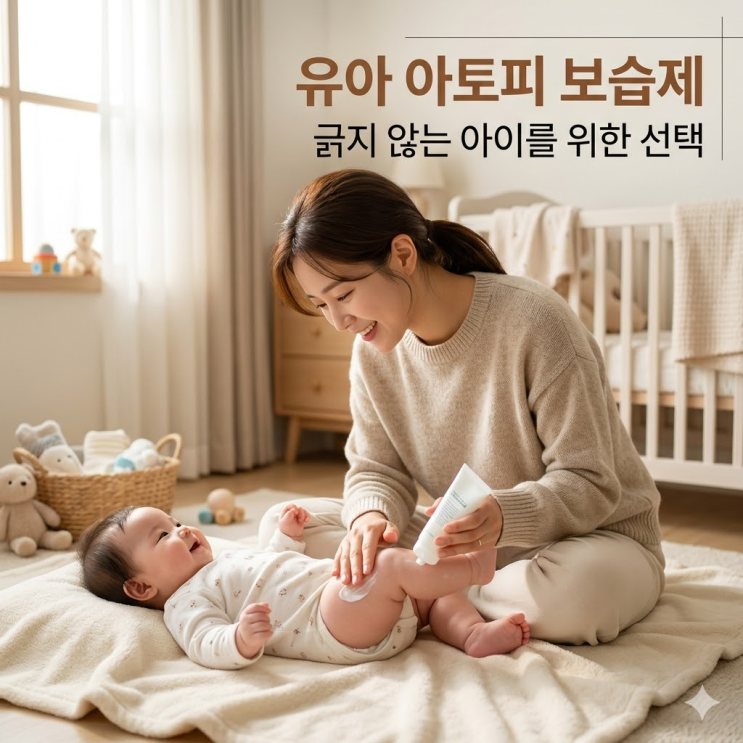  유아 아토피 보습제 실패 없는 선택법! 신생아 피부장벽 강화부터 부작용 없는 유기농 관리까지