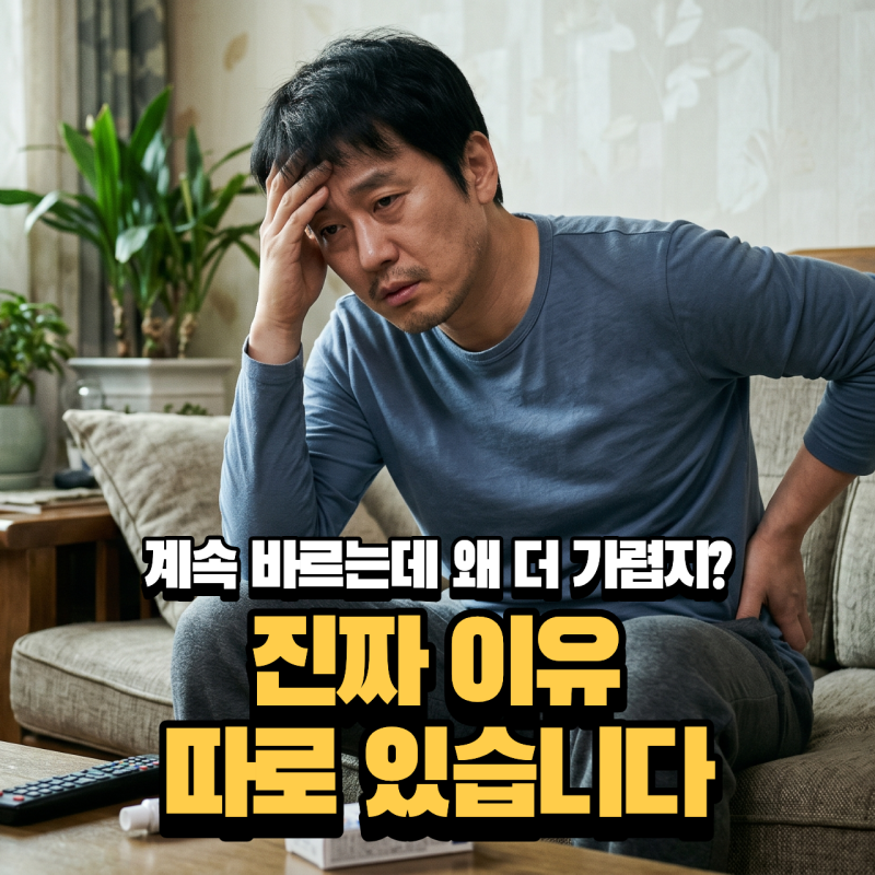 항문소양증 연고 바르는데도 안 낫는 이유, 원인과 치료까지 정리