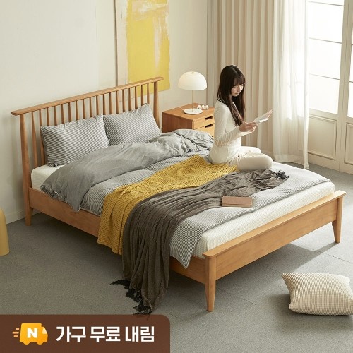  침실 인테리어 분위기 바꾸기 원목 프레임과 숙면 베개 후기