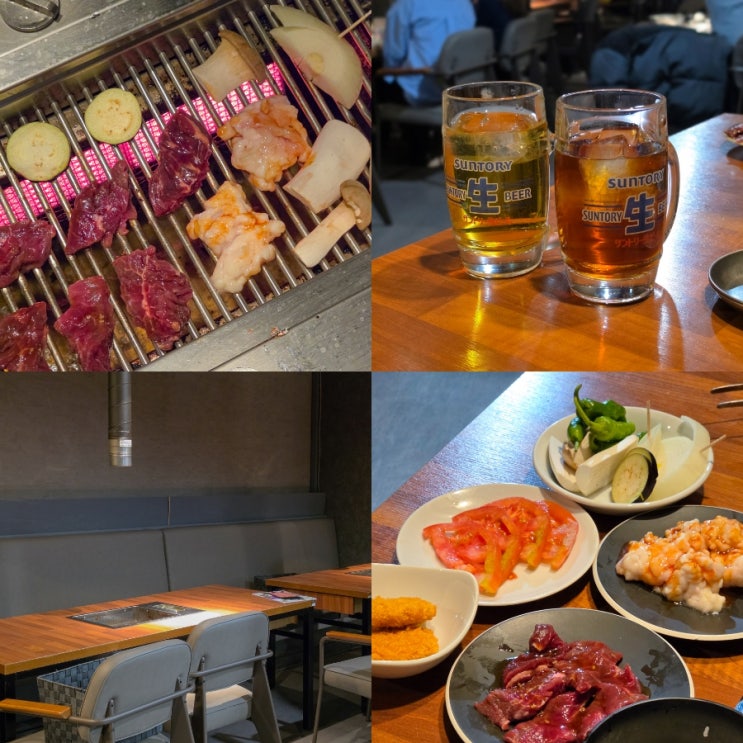  오사카 우메다 맛집 우메다역 근처 와규 무한리필 야키니쿠 에이토
