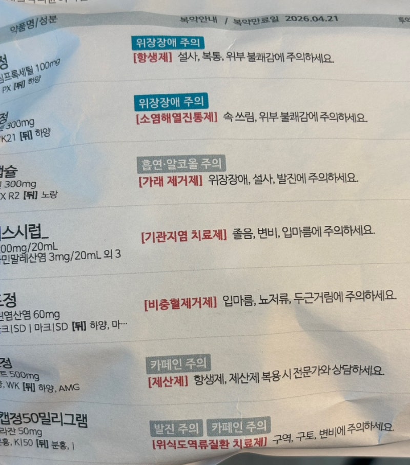 감기걸렸을때 병원 감기 이비인후과 감기 내과 목감기 병원 어디로