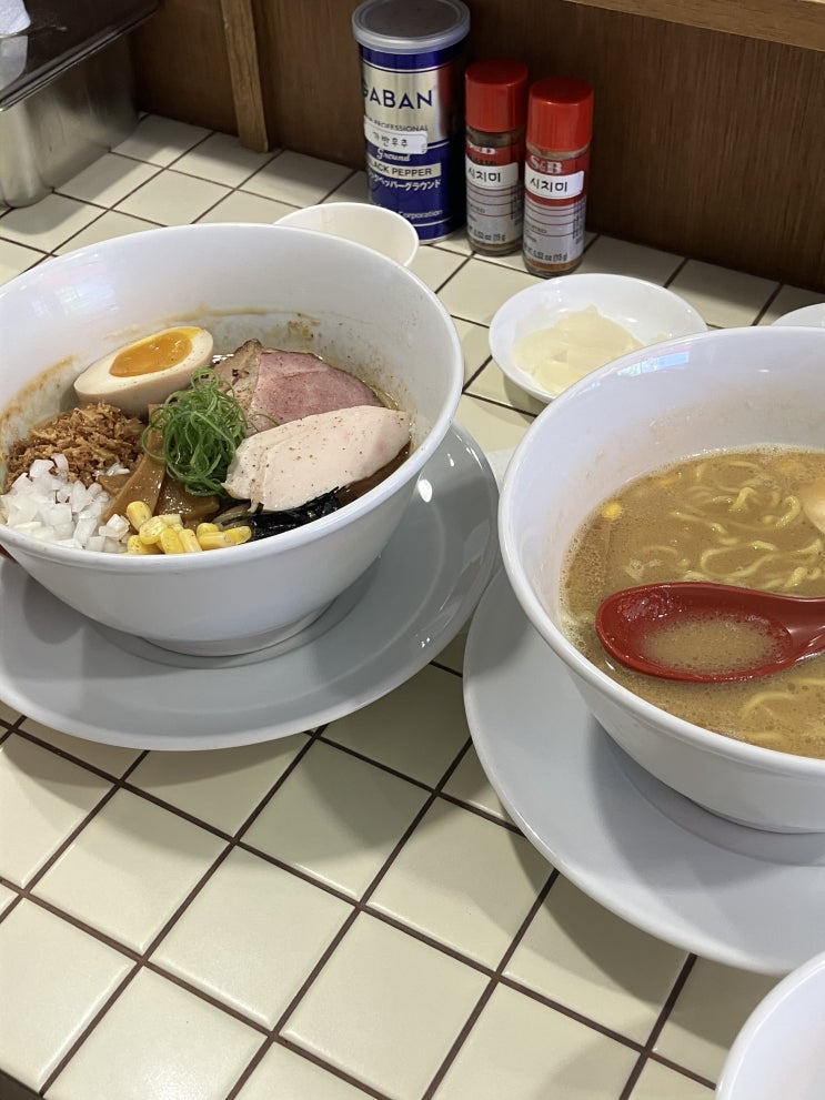  서울 숙대입구역맛집 멘타미 미소라멘 내돈내산 후기