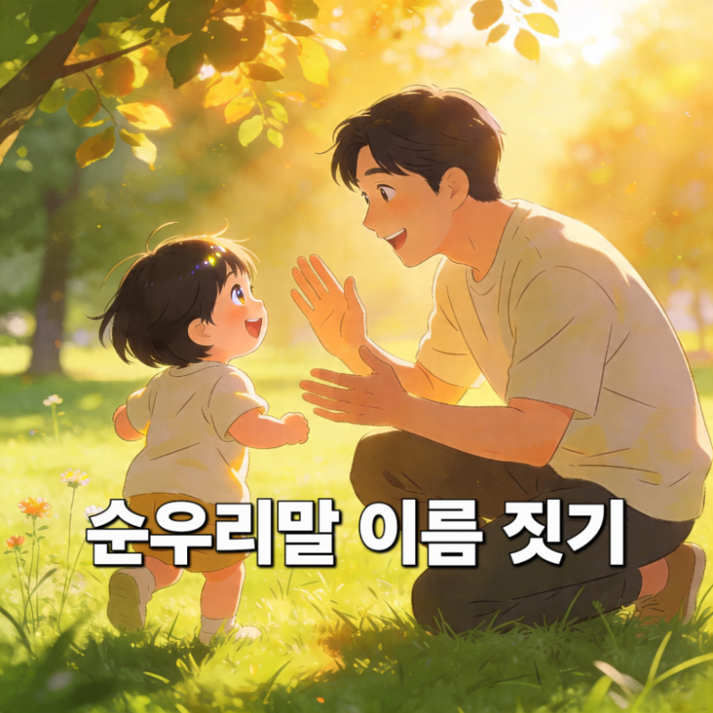 이름 지을 때 고려할점 : 예쁜 순우리말 아이 이름 뭐가 있을까?