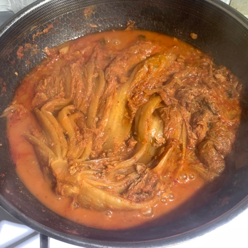김치요리 - 참치김치찜 - 양념 만들기 레시피 참치로 더 고급스럽게 밥도둑 인정