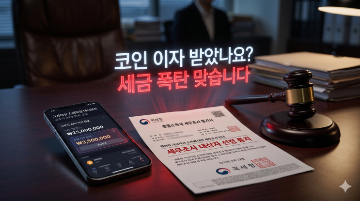  코인 스테이킹 이자로 받은 코인도 세금 내야 하나요? (디파이 종합소득세 방어법)