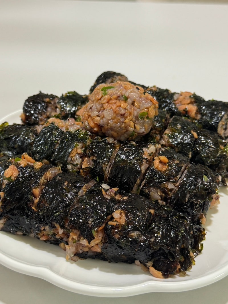 청양고추 김밥 레시피 매콤한 스팸 땡초김밥 만들기(레시피 공유)
