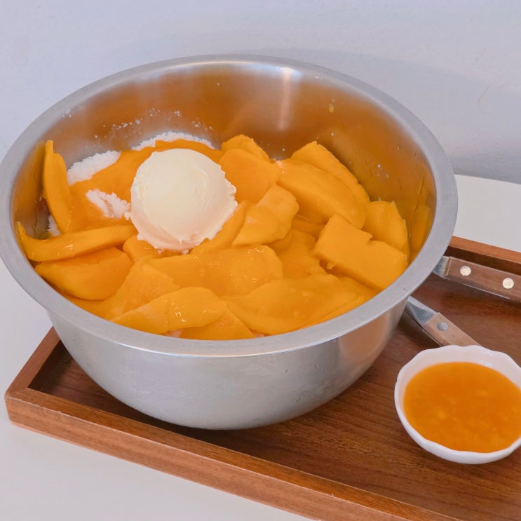  서울 망고빙수 맛집 추천 만년설 망고 좋아하면 무조건 가야 하는 곳