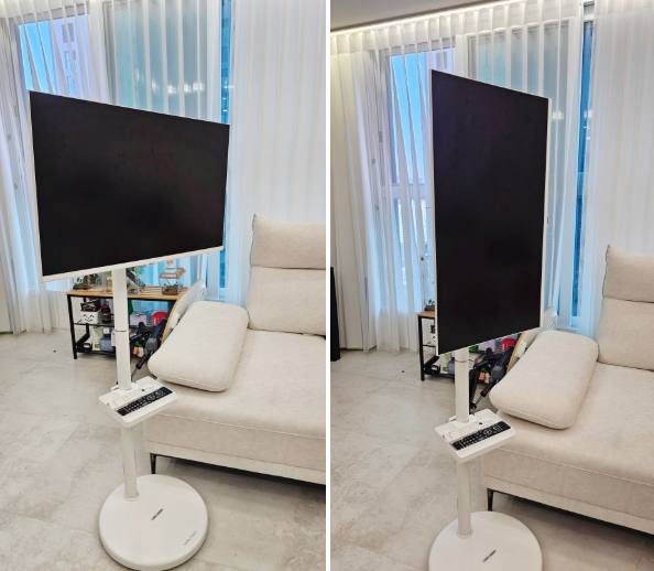  삼탠바이미 TV거치대 추천 카멜 SMB49 이동식 티비 스탠드 거치대