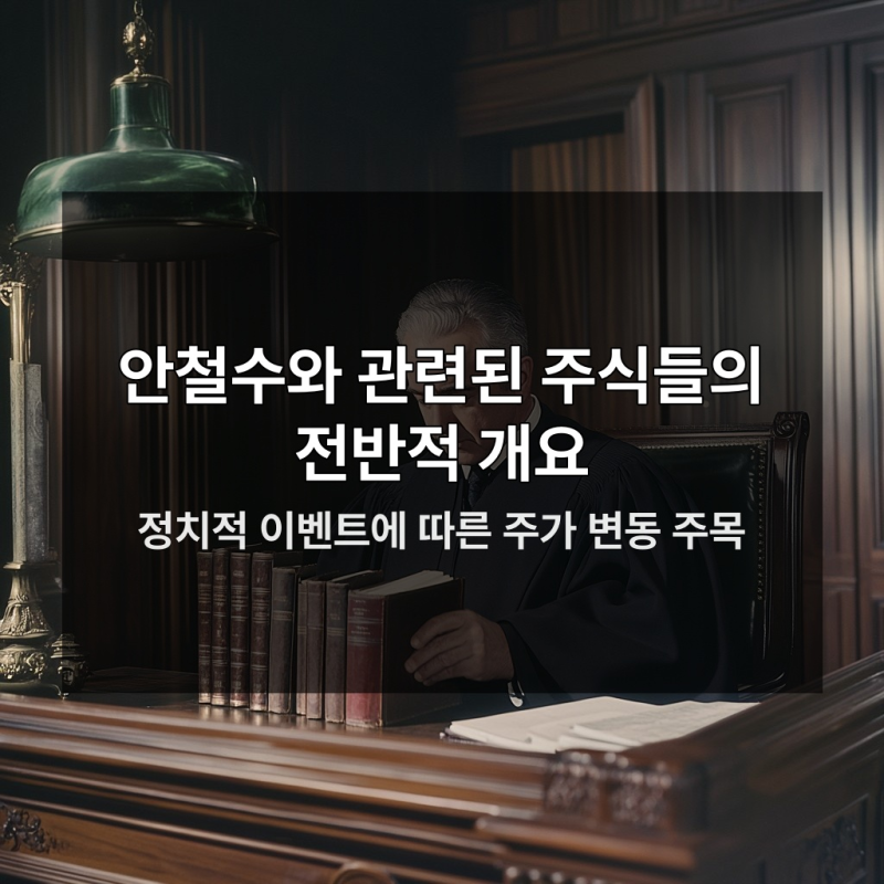 안철수 관련주 15종목 총정리: 성공 투자 비법