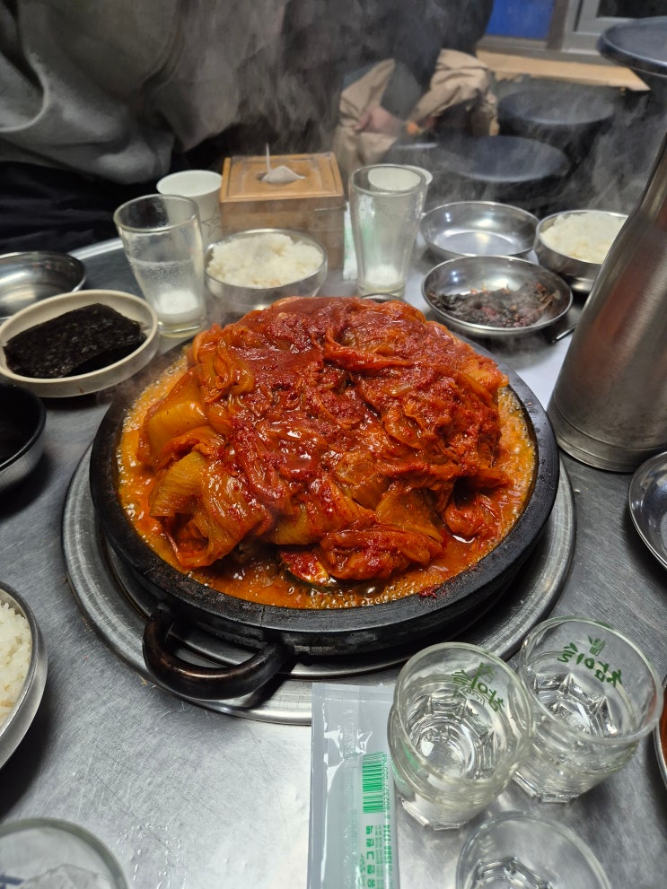  [구리시] 어랑추(실패 없는 고등어와 묵은지의 조합에 개추)