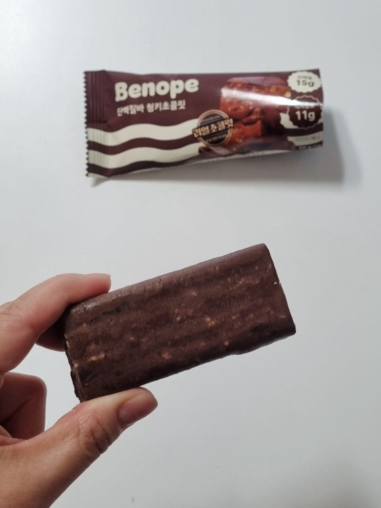  베노프 Benope 단백질바 청키초콜릿 내돈내산 후기