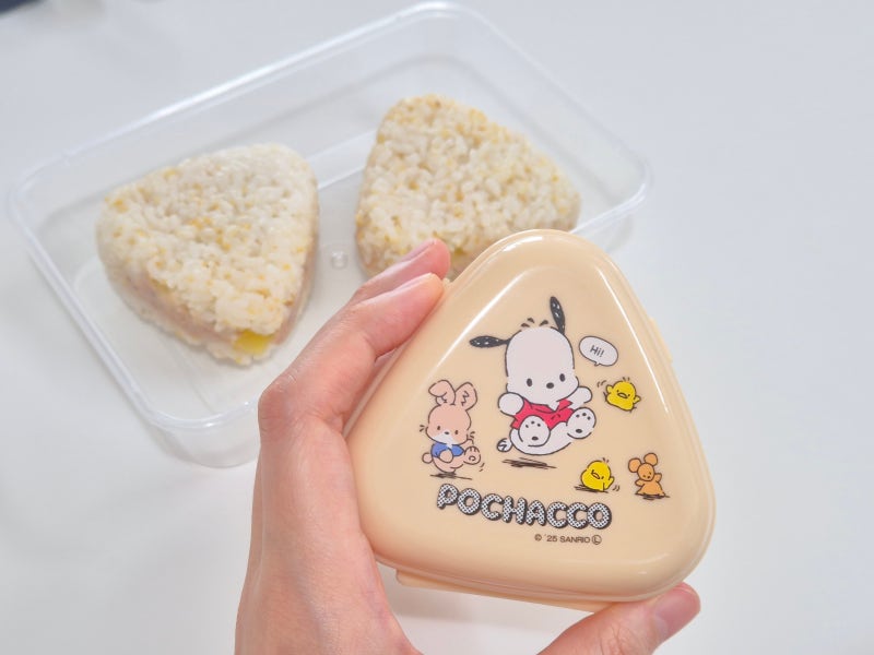 다이소 삼각김밥 케이스 도시락 준비하기 포차코 귀여움